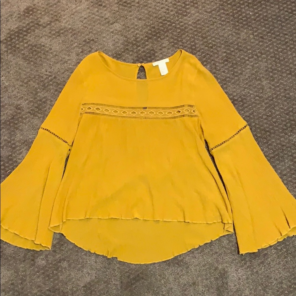 Mustard Yellow Top
